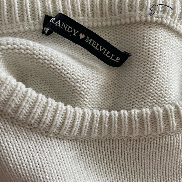 brandy melville multi colored striped sweater - Picture 6 of 7